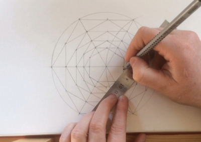 Hexagon met Spiraal